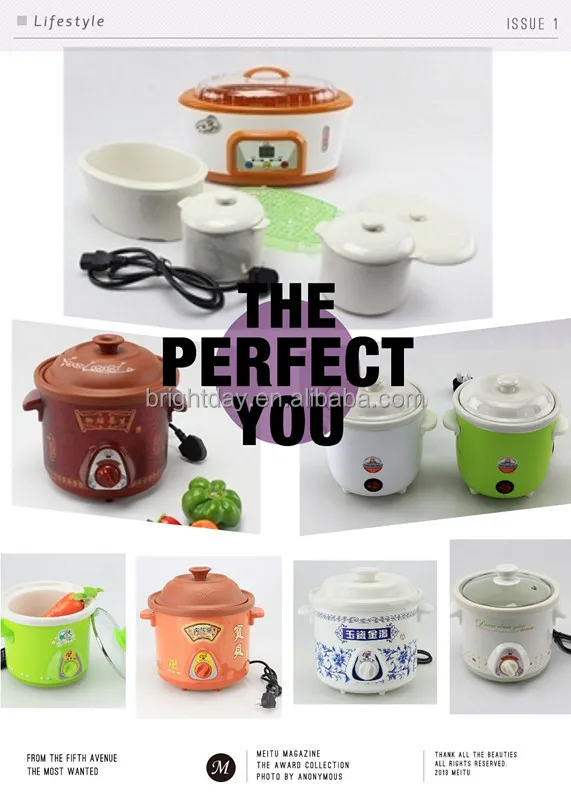 Electric Auto Cookware Ceramic Clay Cooking Pot Buy Electric Multi
