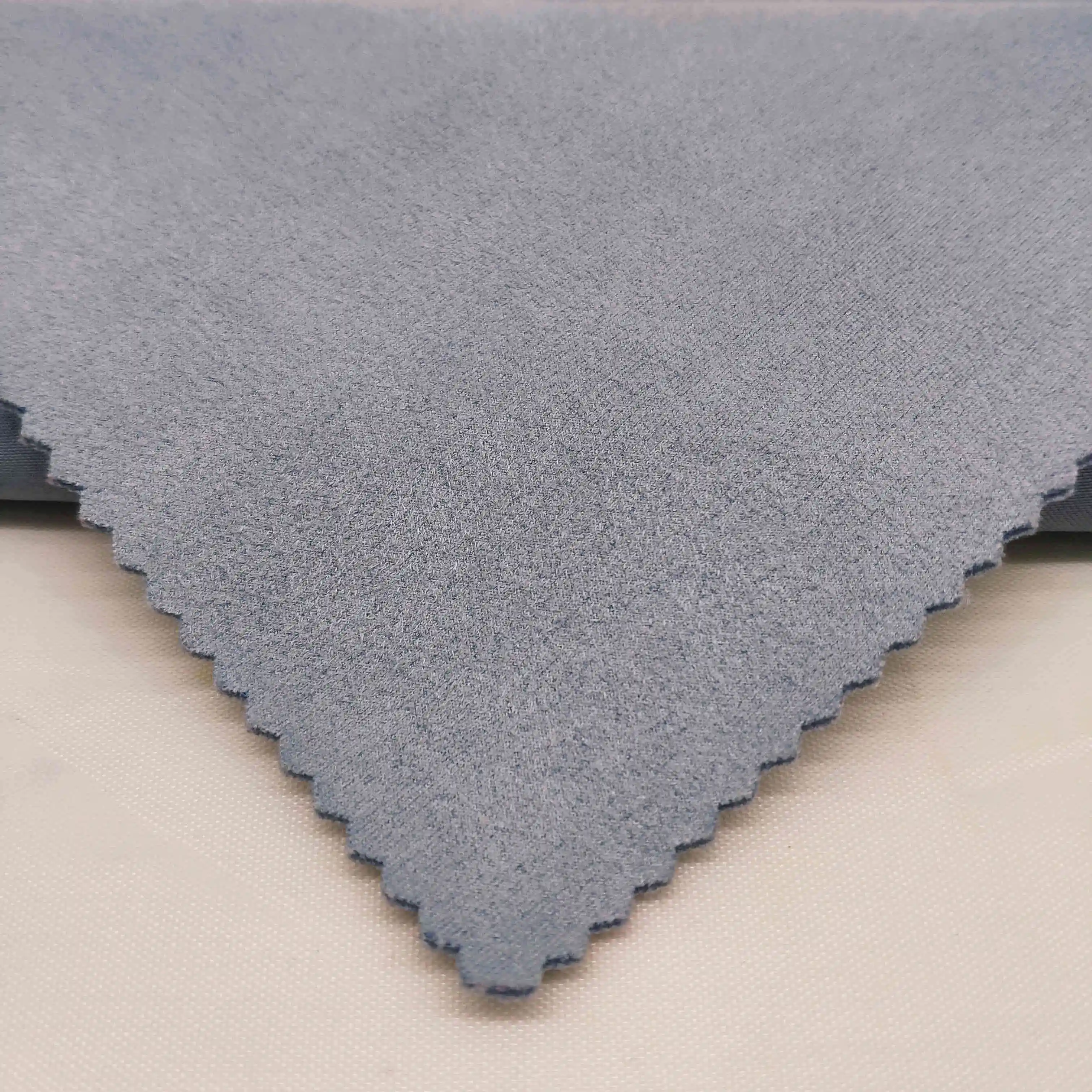 new design 92%p 8%sp garment scuba fabric for coat