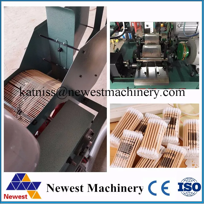 New Design Wooden Stick Medical Cotton Buds Machine/cotton Buds Making