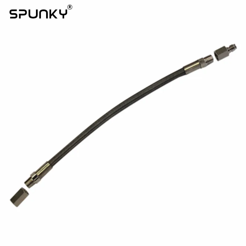 Paintball Marker Tippmann 98 Gas Line Braided Steel Hose With Quick