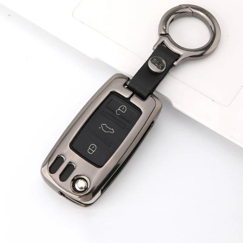 Zinc Alloy Key Holder Cover Case For Vw Volkswagen Golf 7 Vw Mk7 Skoda