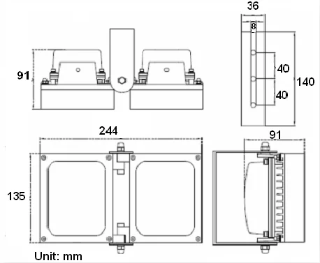  led ir infrared illuminator
