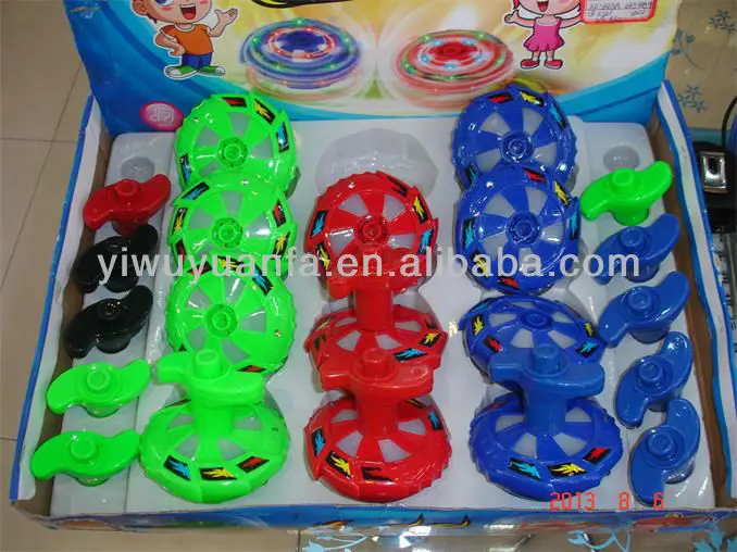 light up spinning top toy