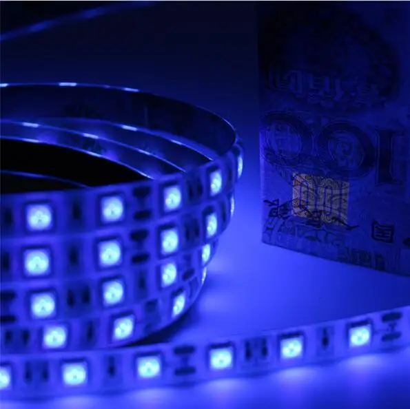 Super Bright DC12V 5050 300Leds 365nm UV led Strip Light