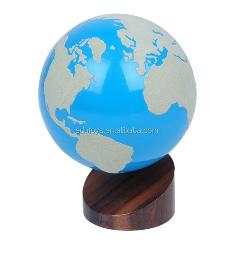 Montessori Jouets éducatifs Montessori Enseignement Sida Globe Terrestre De La Terre Et De Leau Buy Globeglobe Mondialglobe Mondial Product On