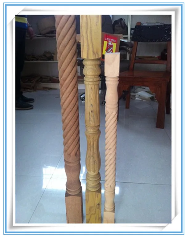 decorative wood roman cement pillars balusters design