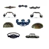 Small Wholesale Little Tin Drawer Casket Jewellery Box Case Door Knob Antique Wooden Metal Handle