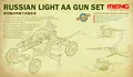 Meng Model 1 35 SPS 026 Russian Light AA Gun Set
