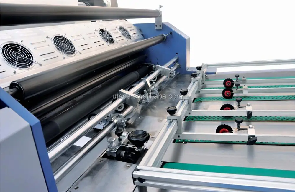 Safm590 Wide Formate Pu Book Cover Automatic Hot Laminator,Preglued