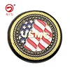 2019 design soft enamel souvenir American flag plating eagle coins