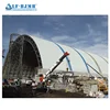 Xuzhou LF shell bulk storage roof steel structure space frame shed yard light weight prefabricated grid