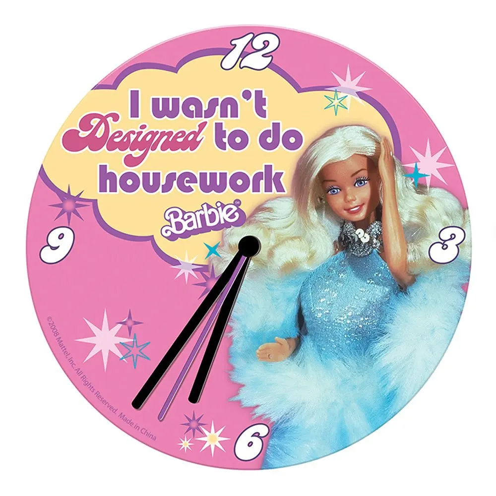 Cheap Barbie Wall Clock