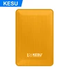 Yellow Color Portable 120GB USB3.0 External Hard Drive Disk for Laptop