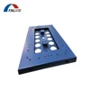 Two Different Sizes Round Hole Combined Punched Aluminum Perforated Panels For Exterior Wall Cladding