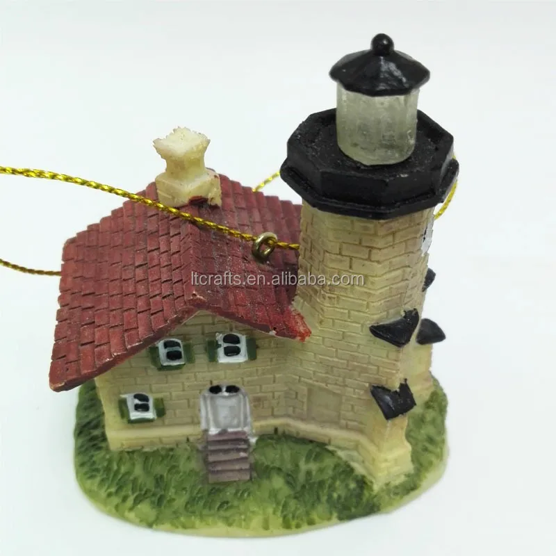 Famous Decorative Polyresin Landmark Lighthouse Models For Tourist