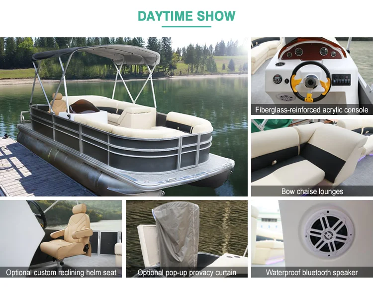 Ecocampor Best Recreational Party Pontoon Boat Fit For 10 Person 12 Person 16 Person Buy Best Fishing Pontoon Boats Pontoon Boat Party 6 Person Pontoon Boat Product On Alibaba Com