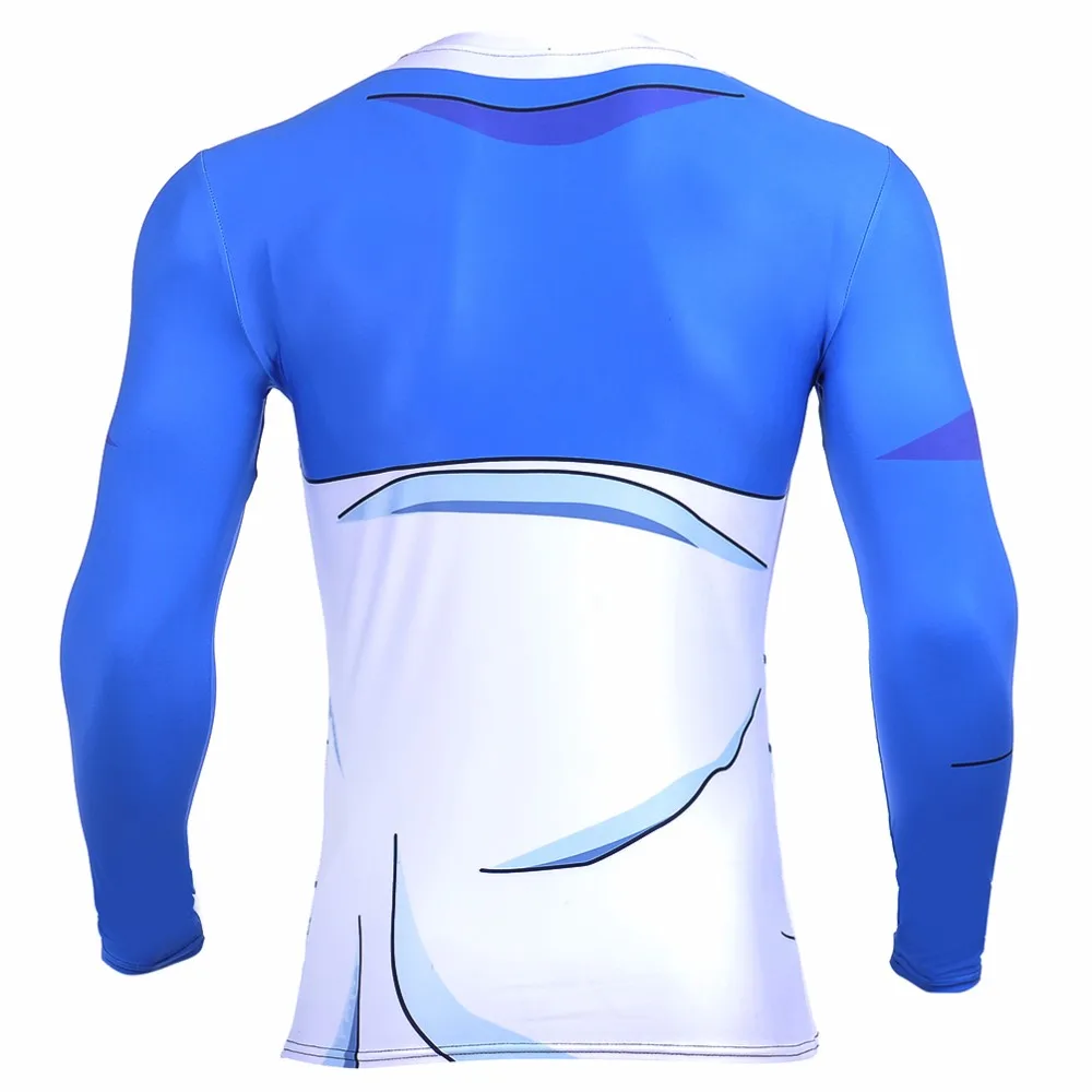 Digital Printed Plus Size Custom Capsule Corp Working Long Sleeve Mens