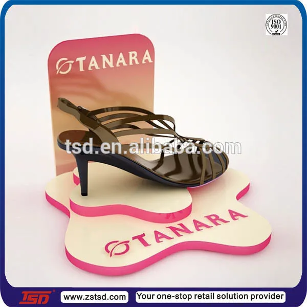 Retail Store Custom Table Top Acrylic Single Shoe Display Stands,Shoe