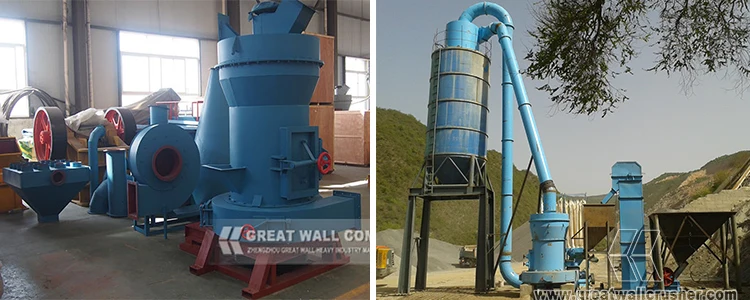 Top quality low price limestone gypsum YGM65 High pressure grinding mill for sale 