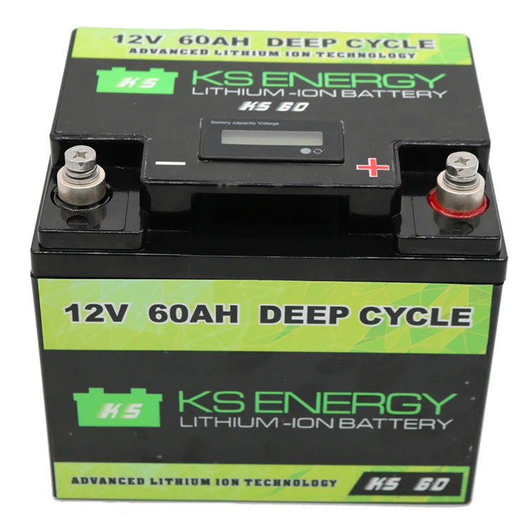 3000cycles Lifepo4 High Power Lithium Battery 12v 60ah Light Weight ...