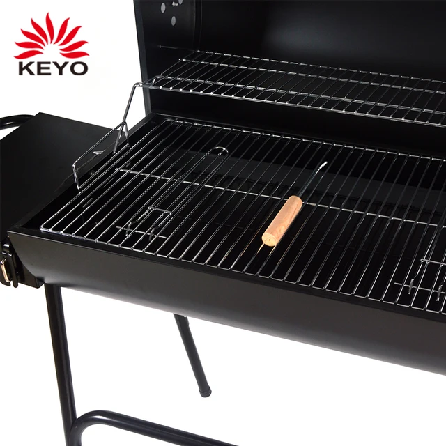 Zware Olie Drum Grill Houtskool Bbq Barbecue Vat Grill Voor Zware Olie Drum Grill Houtskool Bbq Barbecue Vat Grill Voor