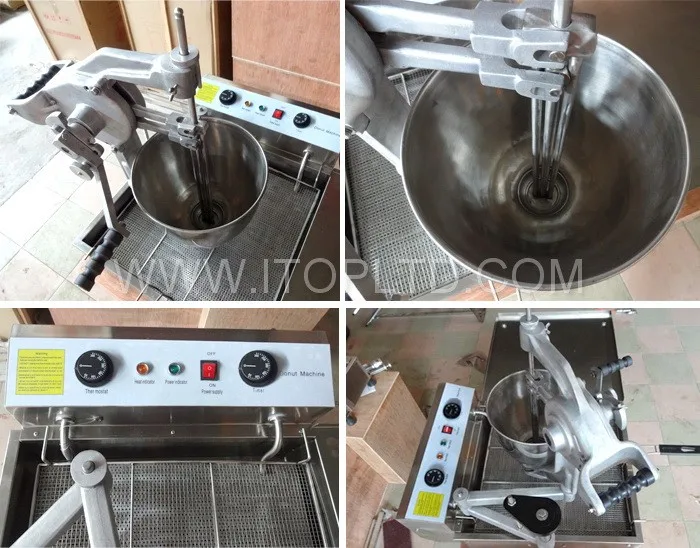 7.5 L Stainless Steel Commercial Automatic Donut Making Machine