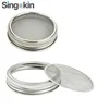 86mm Mason Jar Lid 316 Stainless Steel Wire Mesh Filter Sprouting Screen