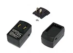 Battery Charger for Panasonic DMW-BCH7, DMW-BCH7E, DMW-BCH7GK, Lumix DMC-FP1 DMC-FP1A DMC-FP1EB-A DMC-FP1EB-D DMC-FP1EB-K DMC-FP1EB-P DMC-FP1G DMC-FP1GK DMC-FP1H DMC-FP1K DMC-FP1P DMC-FP1R DMC-FP1S DMC-FP2 DMC-FP2H DMC-FP2R DMC-FP3 DMC-FP3A DMC-FP3AB DMC-FP3K DMC-FP3KA DMC-FP3N DMC-FP3R DMC-FT10