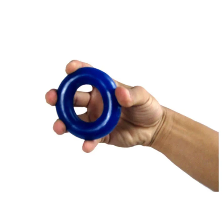 Oem Customize 3pcs Set Finger Exercise Silicone Training Grip Ring