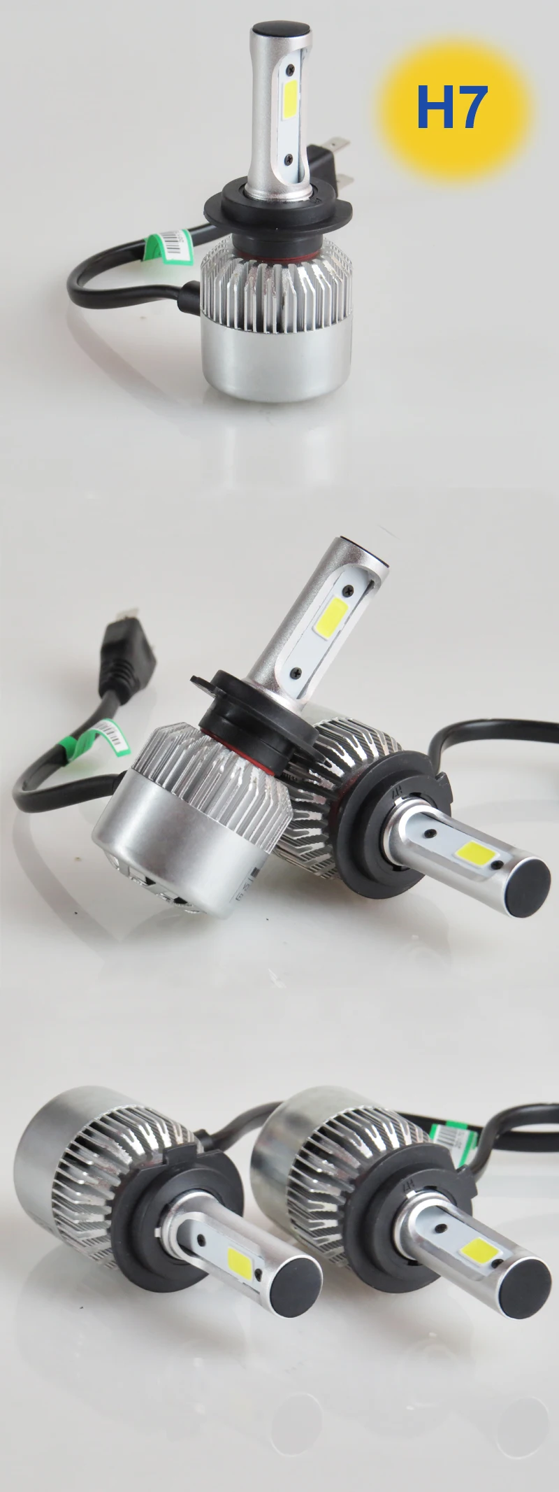 S2 High Lumen Led H7 Headlight 36w 3800lm Car Bulb With Ce Buy Led H7