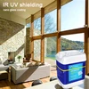 Near-infrared shielding coatings for glass buildings thermal insulation material