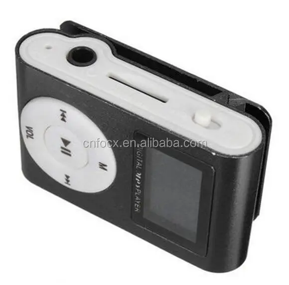 Mini Usb Clip Mp3 / Music Media Player / Lcd Screen Clip Mp3 Buy