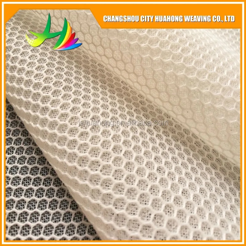 100 Sandwich Air Foam Mesh Polyester Fabric For Sport Garment Mattress