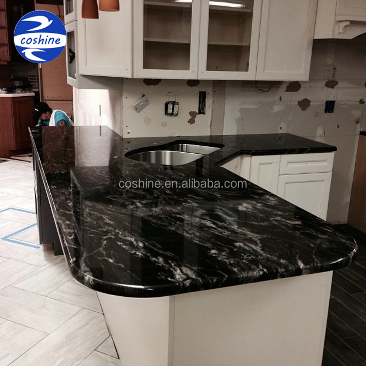 Cheap Indian Cosmic Black Forest Granite Slabs For Sale Buy Black