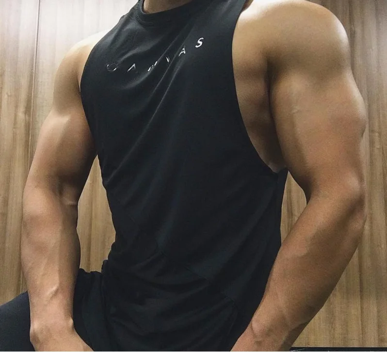 
Wholesale High Quality Tank Top Gym Men Fitness Vest Training Jogging Wear 