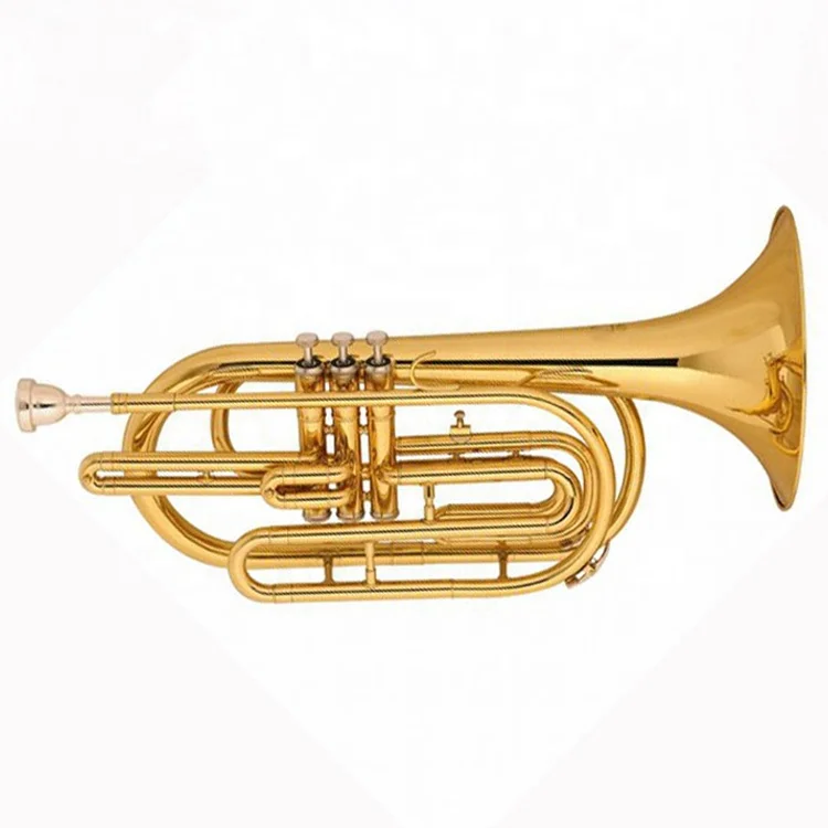 High Grade Brass Instrumetn Professional Marching Euphonium Buy