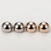 Nickle free custom logo dome rose gold alloy metal sewing buttons for clothing