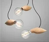 chinese fancy wooden mango pendant light for decoration