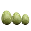 Three size drilled wholesale yoni eggs vaginal exercise nephrite jade yoni egg for sensual healing