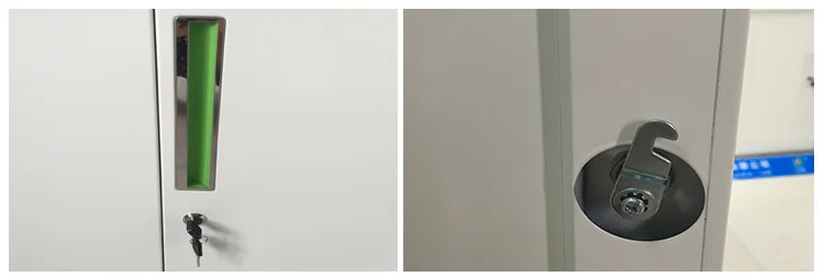 Modern design metal 3 door clothes storage locker cabinet/steel clothes locker lockers metal steel