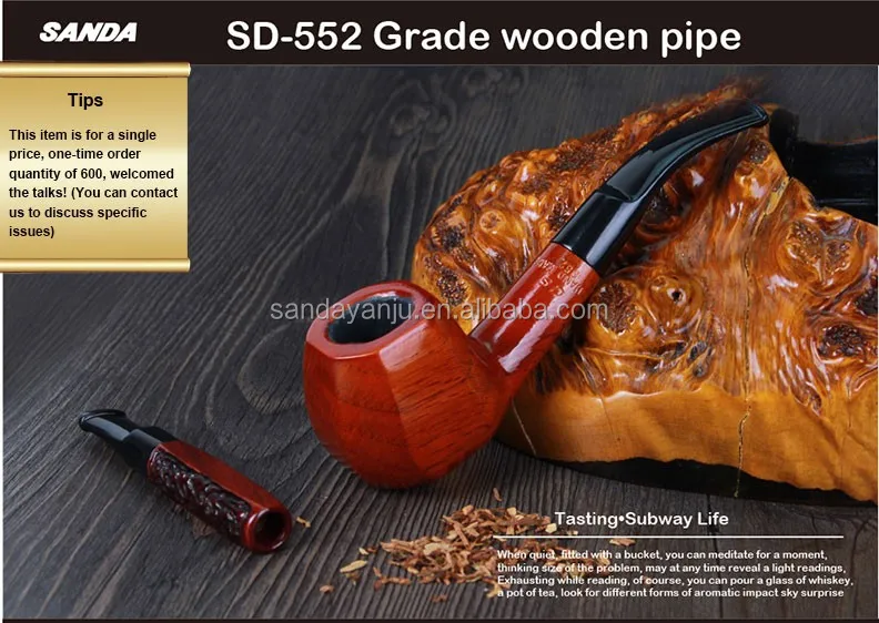 Sanda Sandaタバコパイプ手で木彫り輸入ローズウッドカーブギフトボックス本物のライター喫煙sd 552 Buy タバコパイプ Product On Alibaba Com