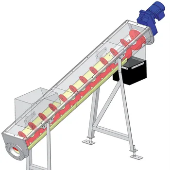 x carbon material Sludge Sludge Conveyor Screw  Buy Professional  Shaftless