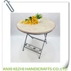 KZ160753 Metal&Wood Dinning/Garden Folding Table&Stand
