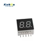 Small size 7 segment LED digital screen 0.30 inch common anode ultra blue 2 digits led display