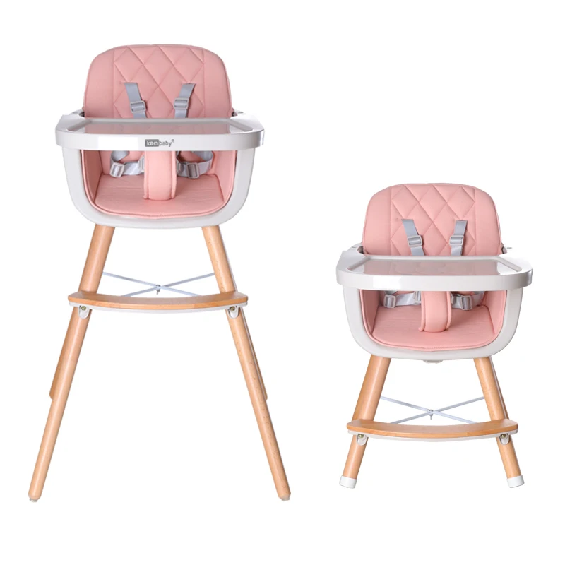 wooden youth high chair