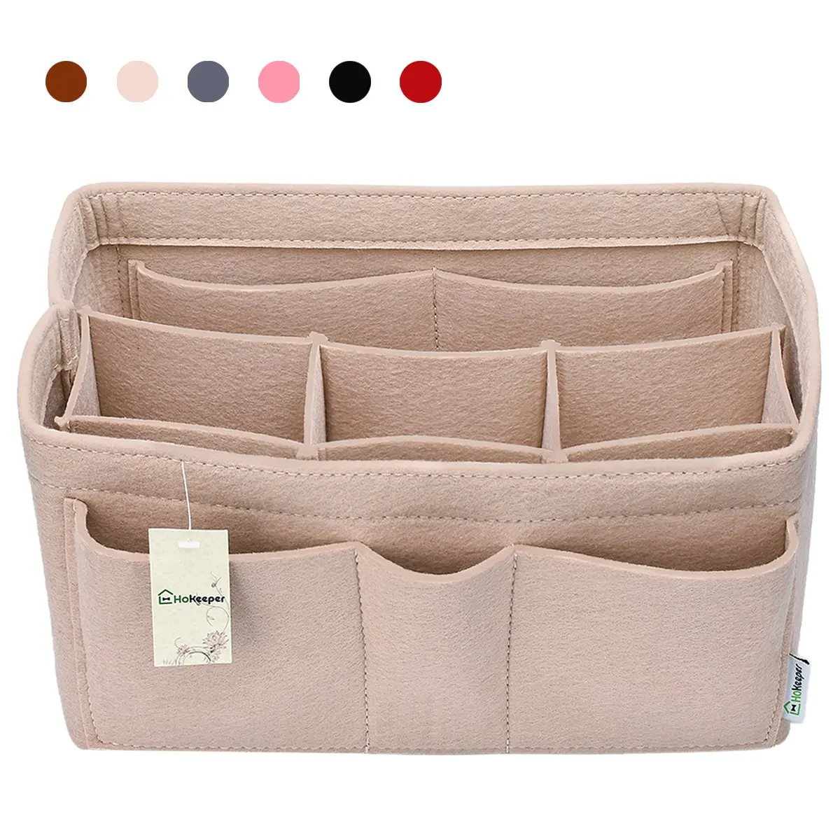 Neverfull Handbag Organiser Large, Brown Fit LV Speedy 25-40 4 Sizes 6 Colors Bag in Bag Felt Insert Purse Organiser Diaper Bag Organiser
