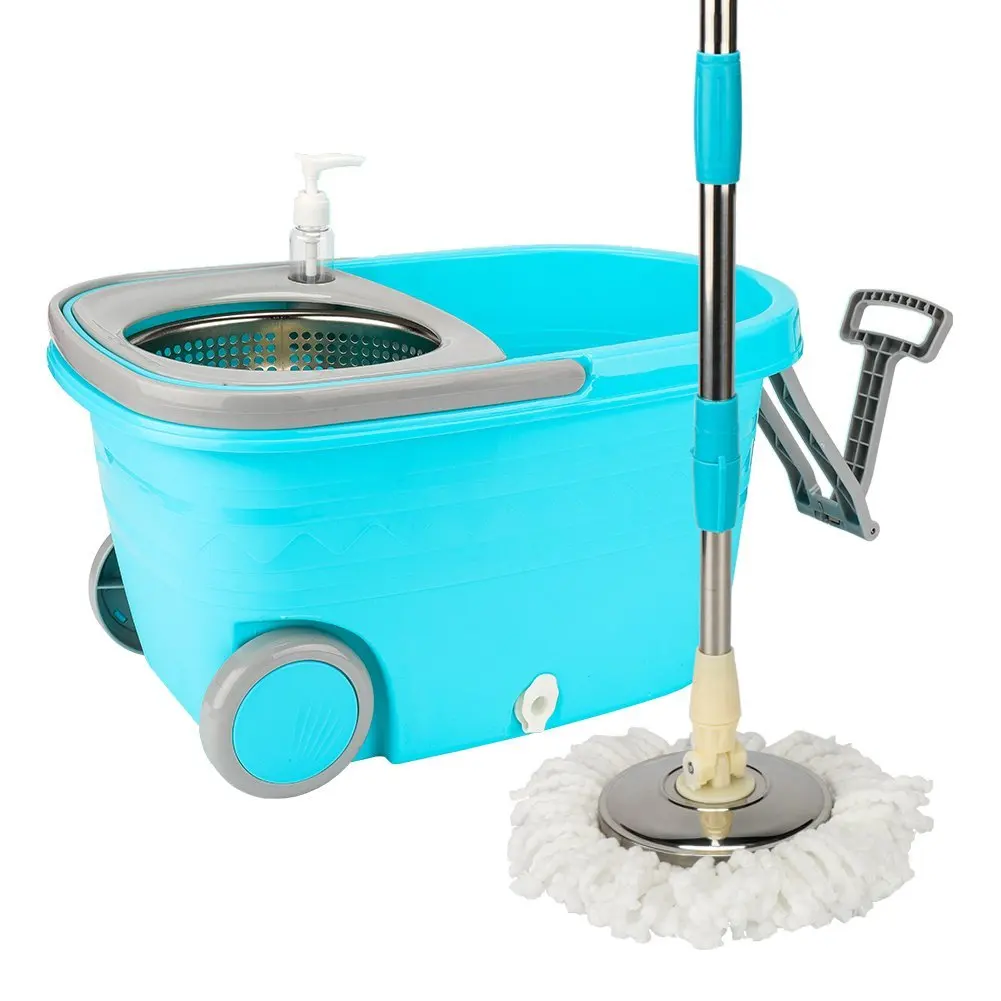 Buy 360° Spin Mop and Bucket Set Professional Easy Wring