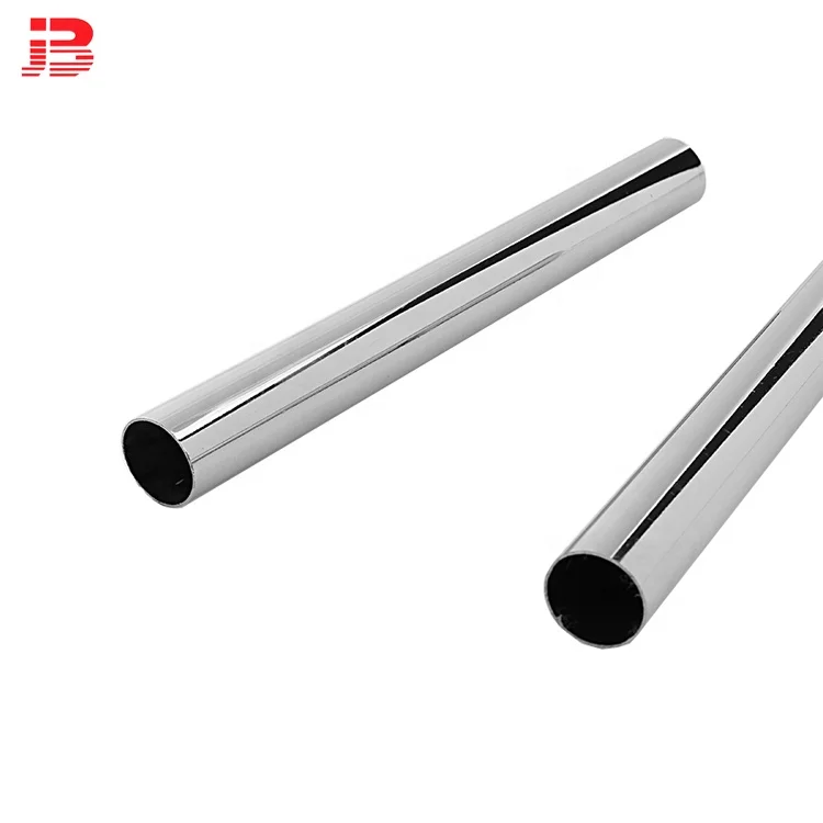 25mm metal chrome plated round tube/round pipe manufacture