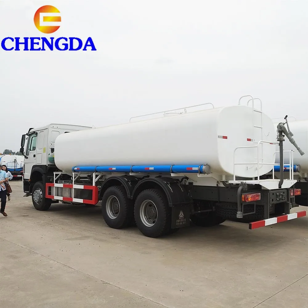 Howo 371hp Euroii 25000 Liters Water Tank Truck For Sale In Ethiopia