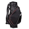 Custom Made Synthet Leather Golf Bag 3 Way Divider Cart Golf Bag